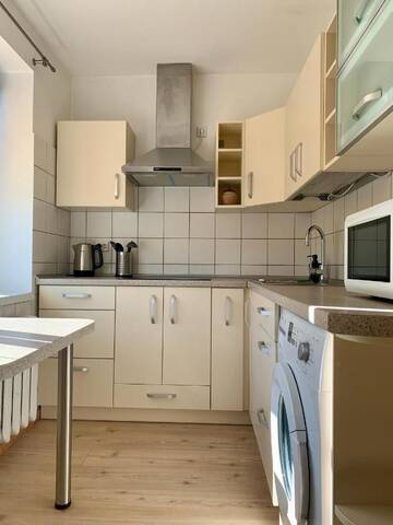 Фото номера Апартаменты с 1 спальней Апартаменты Centro Apartamentai г. Зарасай 10