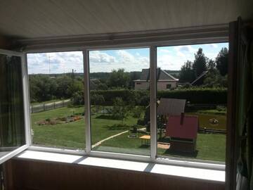 Фото номера Семейный номер с видом на сад Гостевой дом Griežto 5 Manor г. Зарасай 2